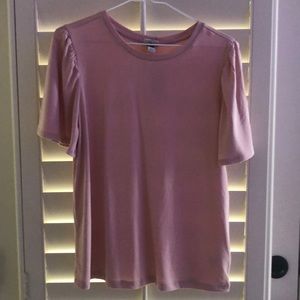plain pink top